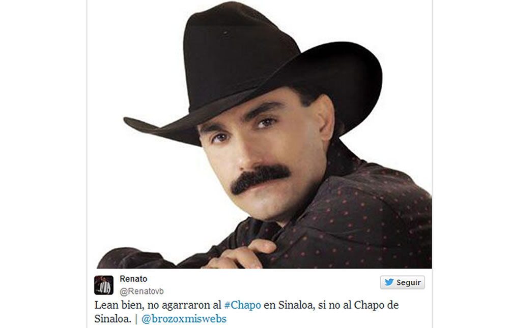 Dicen que era el Chapo pero de Sinaloa